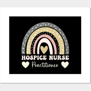 Funny Hospice Nurse Registered Nurse Practitioner Posters and Art